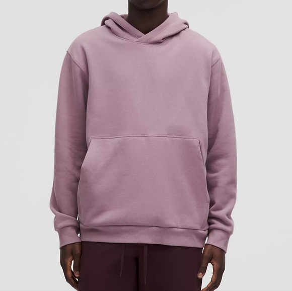NWT Lululemon Mens $128 Steady State Pullover Hoodie Lavender Lux Size XL - Picture 1 of 16